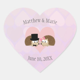 ハリネズミの恋 ハートシール