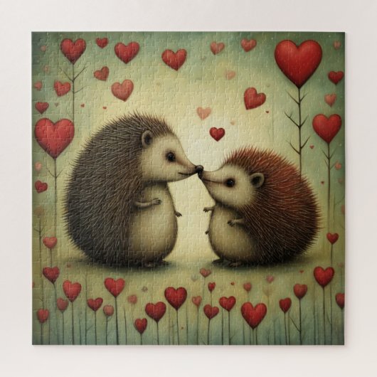 ハリネズミの愛1 ジグソーパズル (縦)