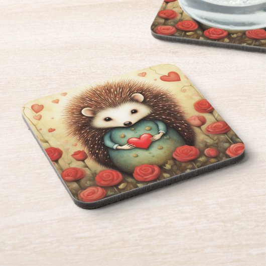 ハリネズミの愛2 コースター (左側)