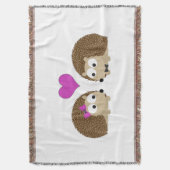 ハリネズミの愛 スローブランケット (正面縦)