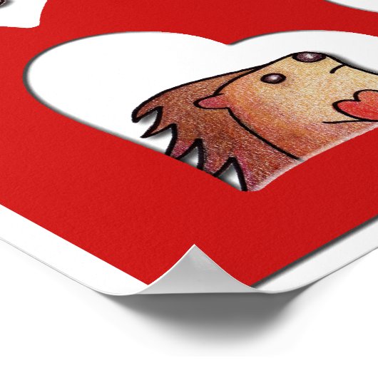 ハリネズミの愛！ ポスター (角)