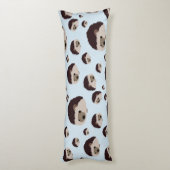 ハリネズミの抱き枕 ボディピロー (裏面 (縦))