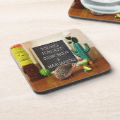 ハリネズミの日焼け止めとマルガリータ コースター (左側)