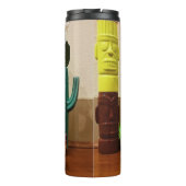 ハリネズミの日焼け止めとマルガリータ タンブラー (裏面)