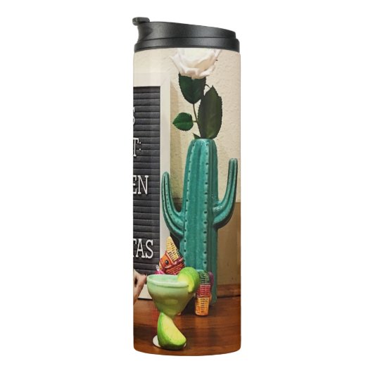 ハリネズミの日焼け止めとマルガリータ タンブラー (回転右)