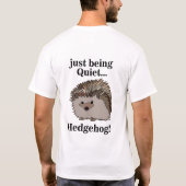 ハリネズミの森の動物 Tシャツ (裏面)