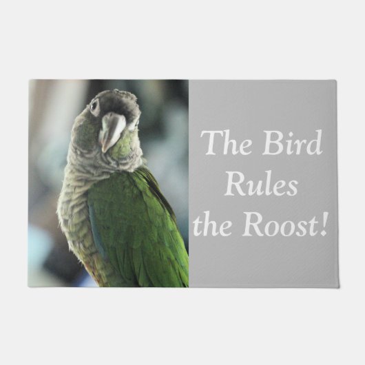 ハリネズミの真似はやめなさい ドアマット (正面)