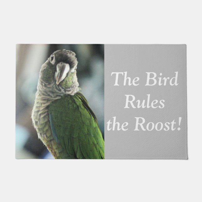 ハリネズミの真似はやめなさい ドアマット (正面)