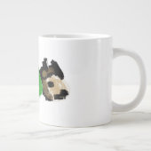 ハリネズミの秋遊は良い ジャンボコーヒーマグカップ (右)