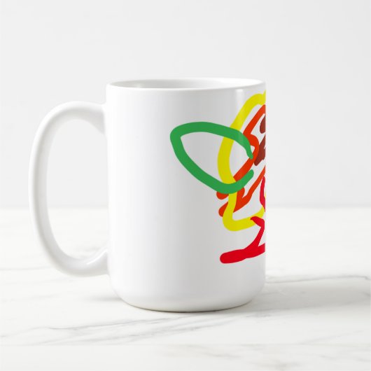 ハリネズミの秋 コーヒーマグカップ (左)