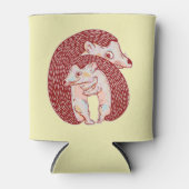 ハリネズミの群れ 缶クーラー (正面)