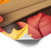 ハリネズミの葉っぱで見るな聞くな言わぬ ポスター (コーナー)