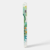 ハリネズミの葉っぱの隠れ家 iPhoneケース (左側面)