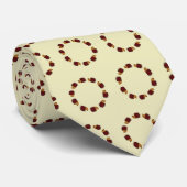 ハリネズミの随時交差積み ネクタイ (ロール)