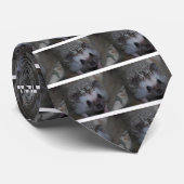 ハリネズミの顔 ネクタイ (ロール)