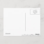 ハリネズミの#7 ポストカード (裏面)