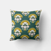 ハリネズミはリンゴが好きだ クッション (裏面)