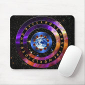 ハリネズミは世界を行かせます! マウスパッド (マウス)