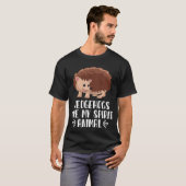 ハリネズミは私の精神動物だ Tシャツ (正面フル)