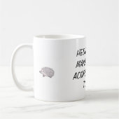 ハリネズミは素晴らしい刺鍼術用具を作ります コーヒーマグカップ (左)