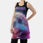 ハリネズミを真珠で包む エプロン (インサイチュ)