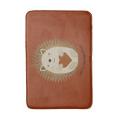 ハリネズミを食べよう バスマット (正面縦)