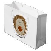 ハリネズミを食べよう ラージペーパーバッグ (裏面アングル)
