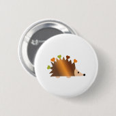 ハリネズミハート 缶バッジ (正面&裏面)