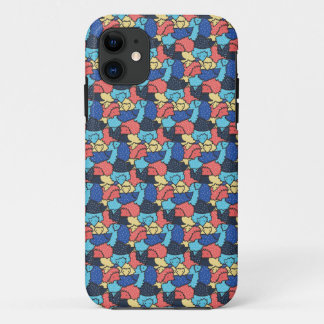 ハリネズミパターン iPhone 11 ケース