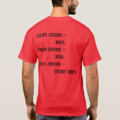 ハリネズミレーニン! Tシャツ (裏面)