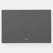 ハリネズミ可愛いゲイカップル結婚ズ ゲストブック (裏面)