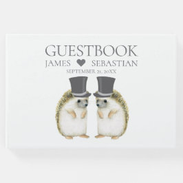 ハリネズミ可愛いゲイカップル結婚ズ ゲストブック