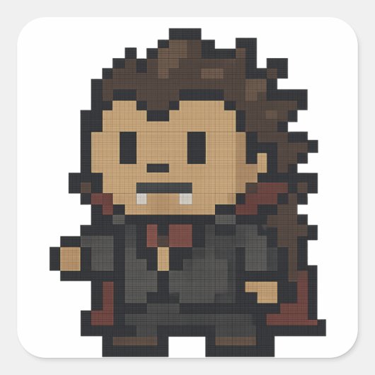 ハリネズミ吸血板 スクエアシール (正面)