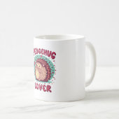ハリネズミ好き コーヒーマグカップ (正面右)