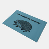 ハリネズミ山嵐ドアマット ドアマット (アングル)