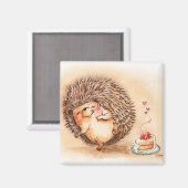 ハリネズミ山 マグネット (正面/裏面)