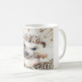 ハリネズミ愛マグ コーヒーマグカップ (正面右)