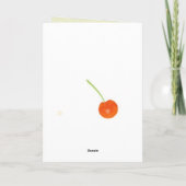 ハリネズミ愛GreetingCard シーズンカード (裏面)