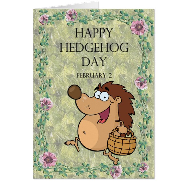 ハリネズミ日2月2日 (正面)