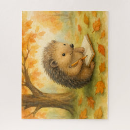 ハリネズミ書の秋 ジグソーパズル