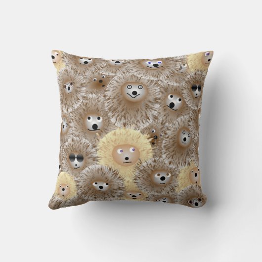 ハリネズミ枕 クッション (裏面)