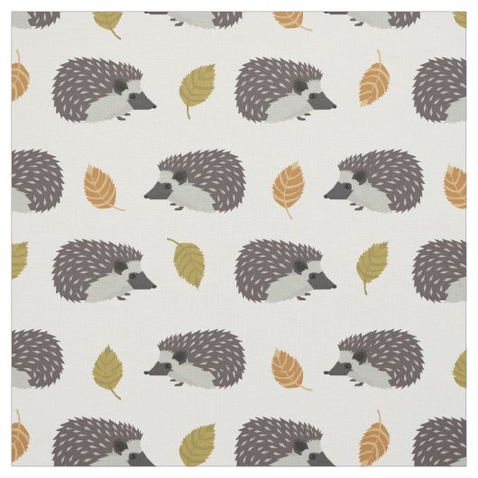 ハリネズミ模様織物 ファブリック (見本)