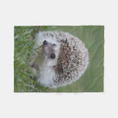 ハリネズミ毛布 フリースブランケット (正面(横))