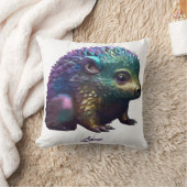 ハリネズミ湖 クッション (ブランケット)