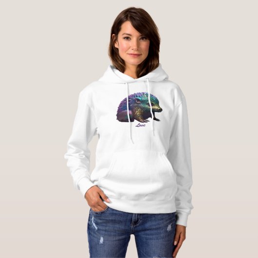 ハリネズミ湖 パーカ (正面フル)