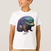 ハリネズミ湖 Tシャツ (正面)