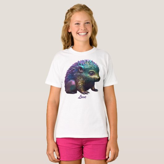 ハリネズミ湖 Tシャツ (正面フル)