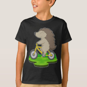 ハリネズミ自転車 Tシャツ
