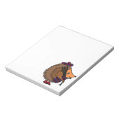 ハリネズミ遊のバグパイプ ノートパッド (回転)