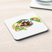 ハリネズミ遊の秋 コースター (左側)